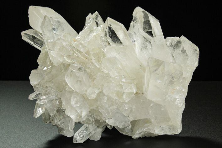 Clear Quartz Crystal Cluster - Brazil #299634